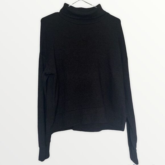Community | Aritzia Dark Gray Turtleneck Long Sleeve Sweater Size XS - Picture 1 of 5